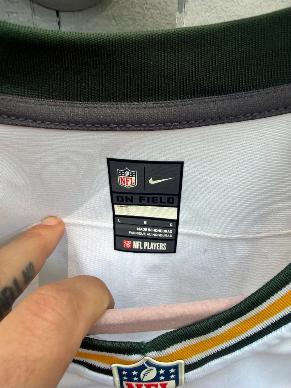 Nike Green Bay packers jersey